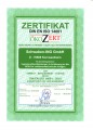 Zertifizierungsurkunde DIN EN ISO 14001